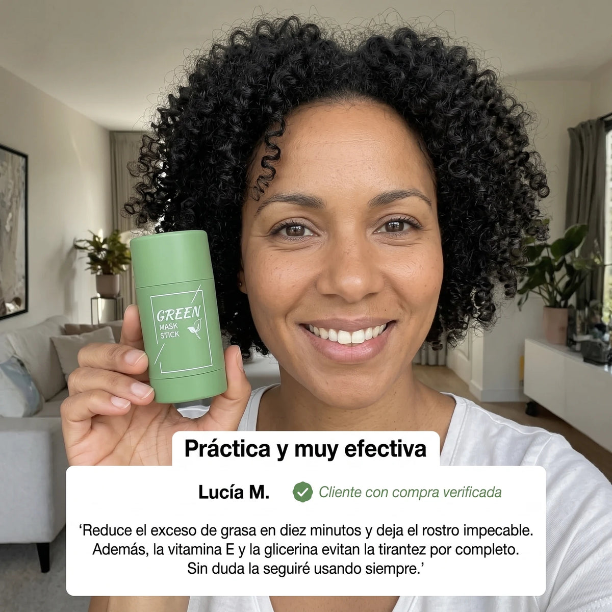 Barra Purificante Facial de Arcilla y Té Verde — 5