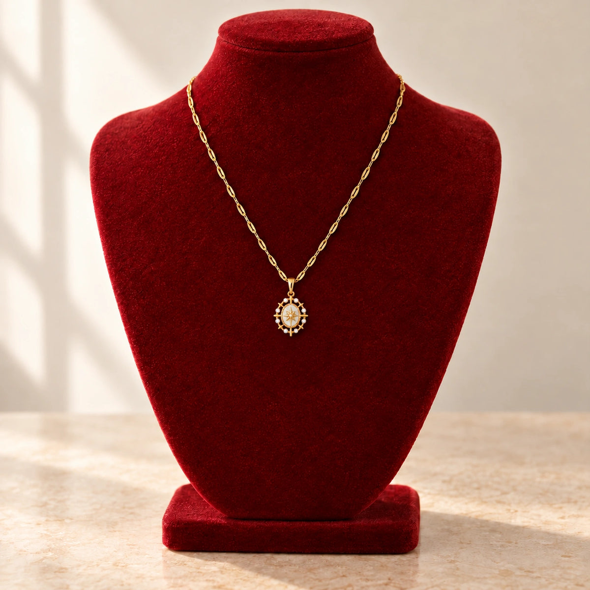 Gold Tone / White