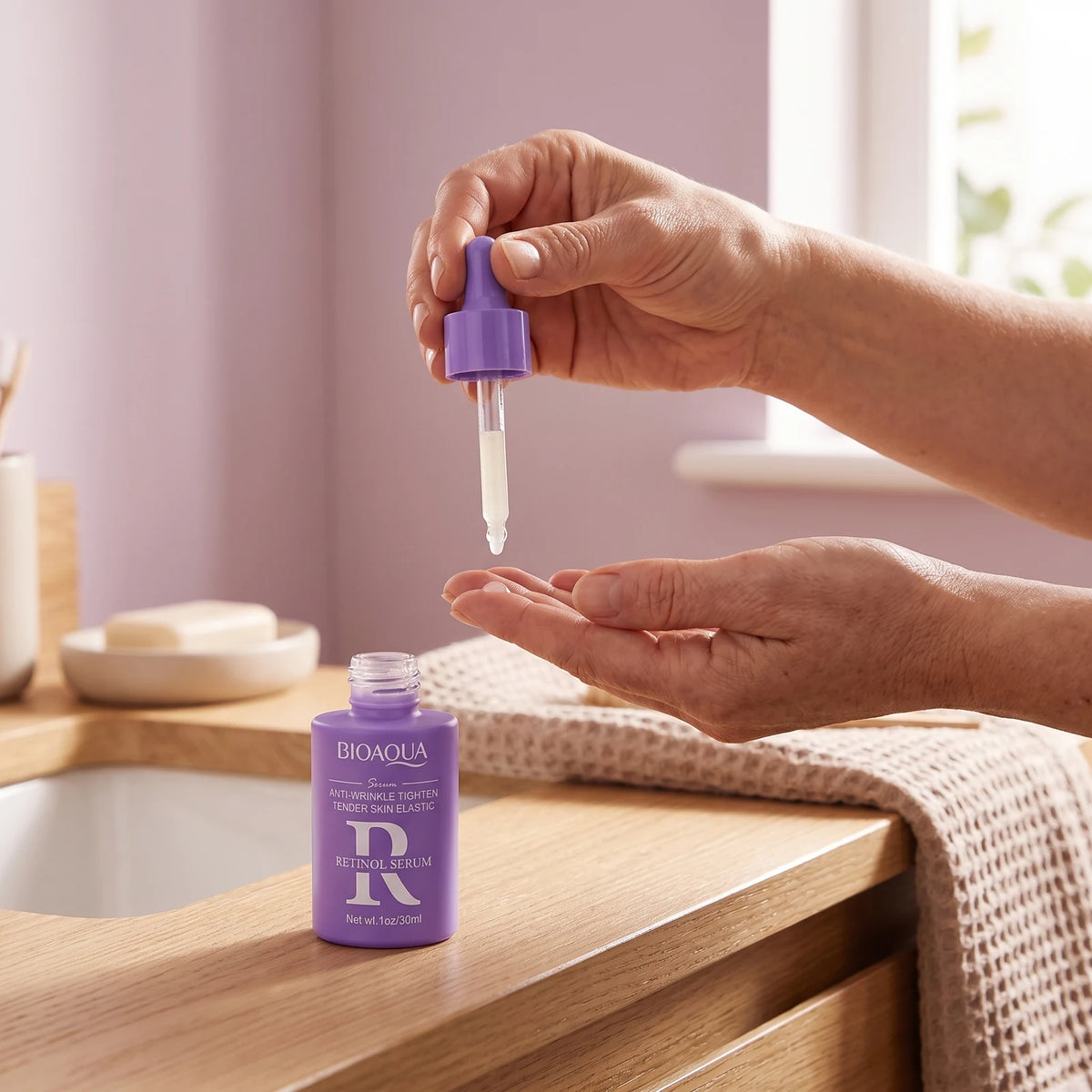 Sérum Rétinol Anti-Âge Lissant, bienfaits