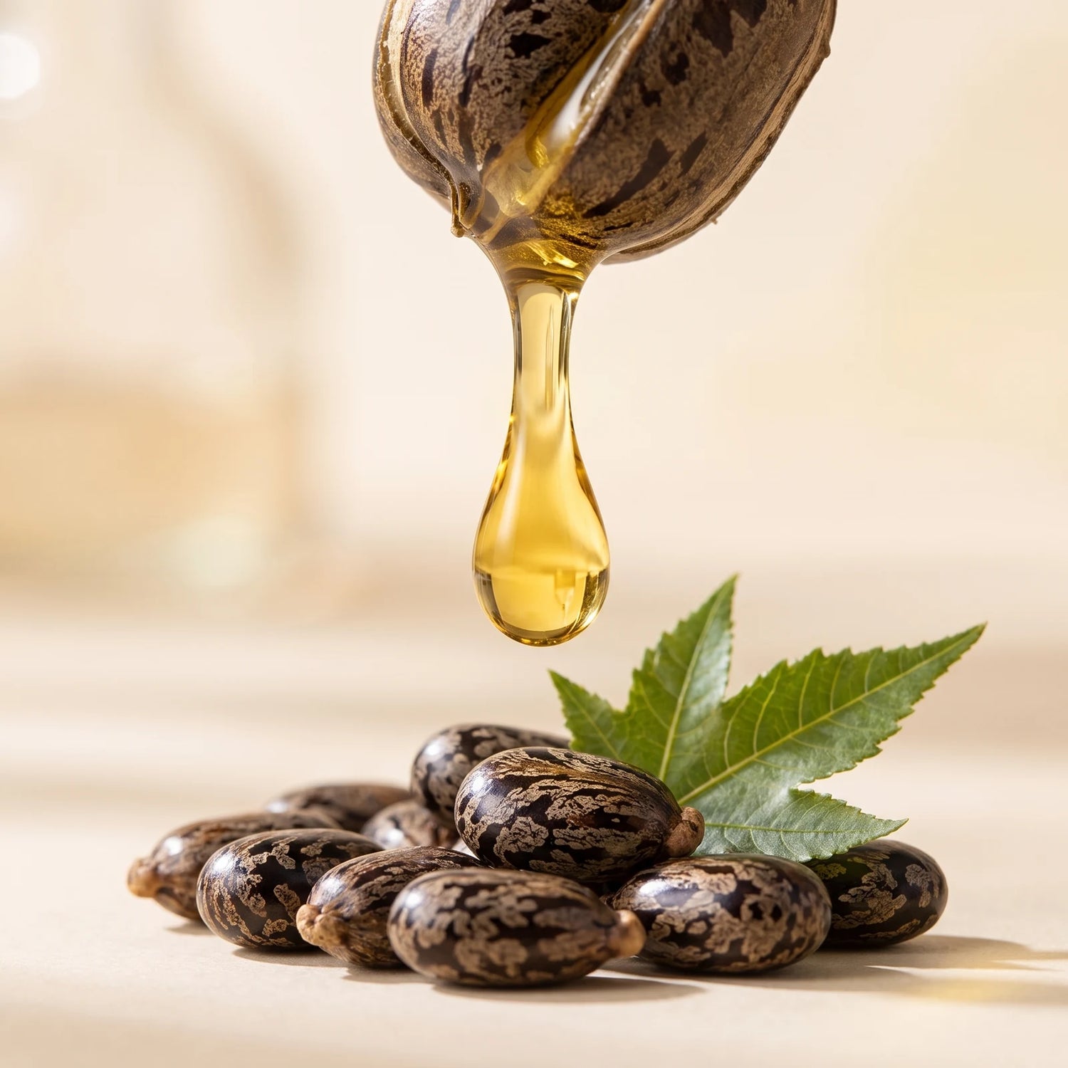 Après-Shampooing Botanique Fortifiant au Café Vert & Romarin — Huile de Ricin