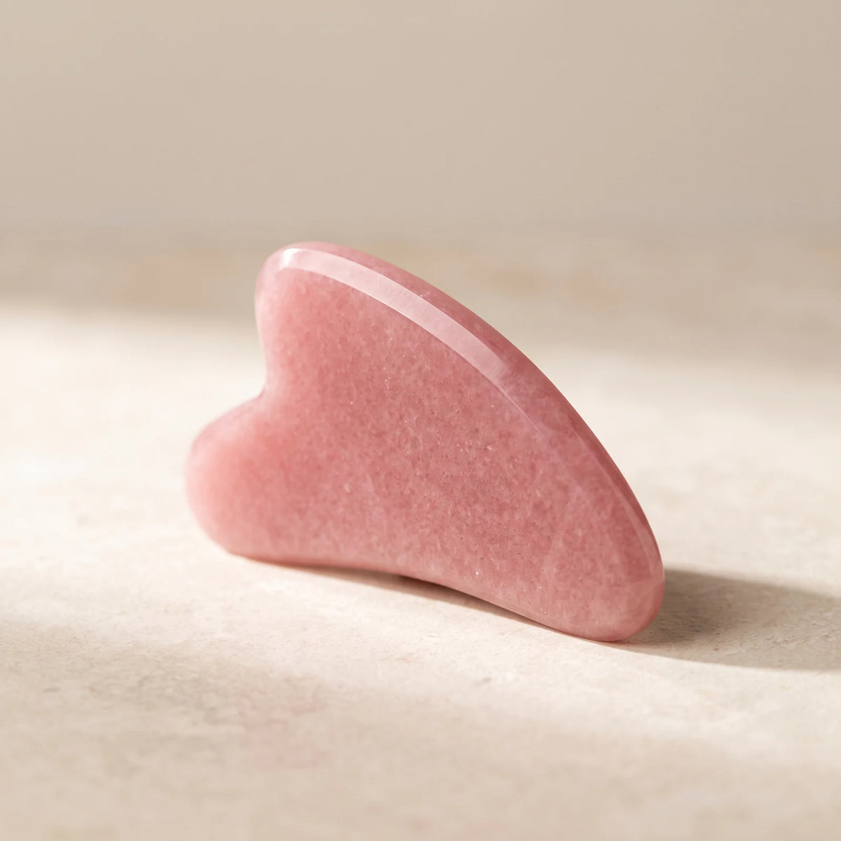Crema Reafirmante de Cuello y Mandíbula con Cabezal Gua Sha, Cabezal gua sha ergonómico