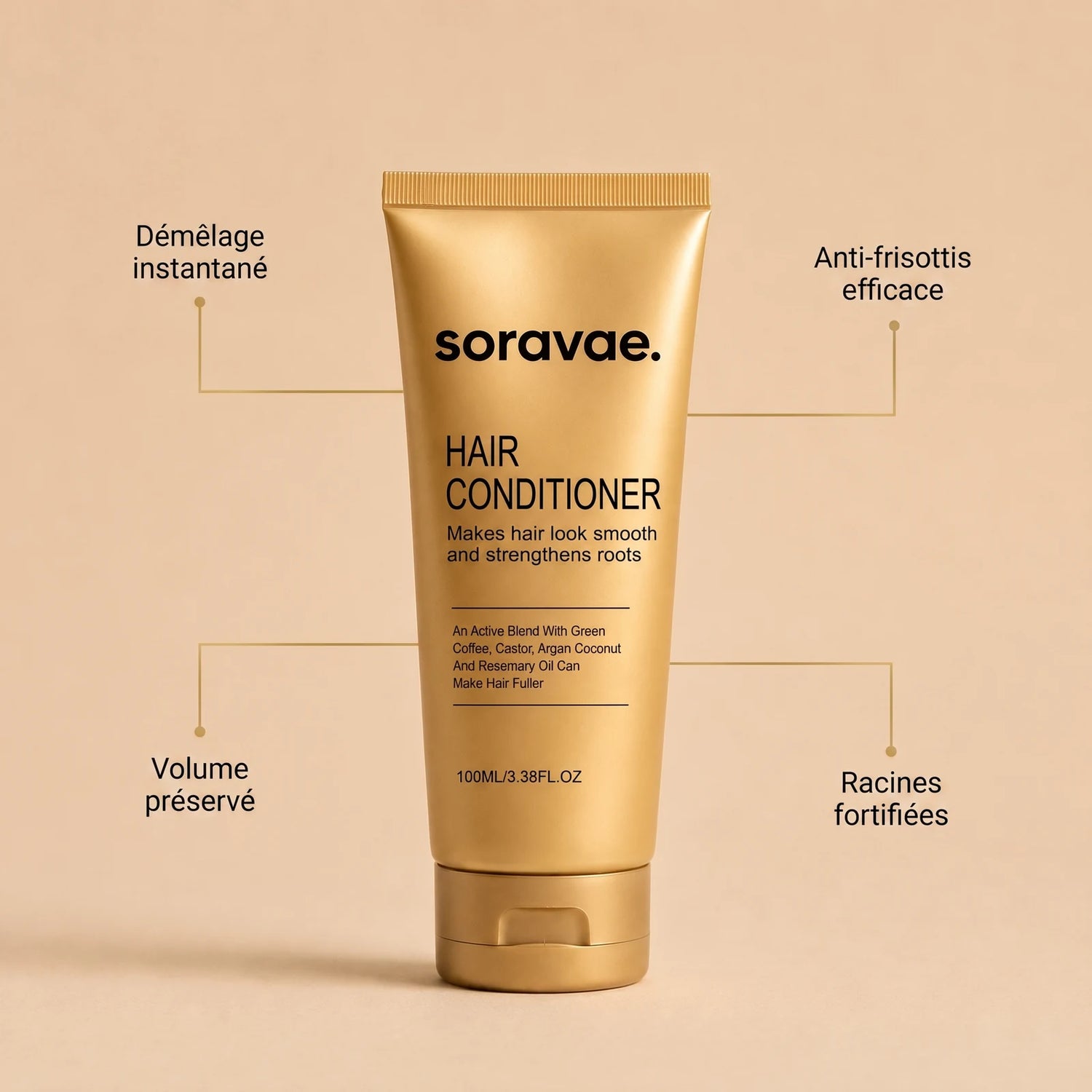Après-Shampoing Botanique Fortifiant aux 5 Huiles Actives — results