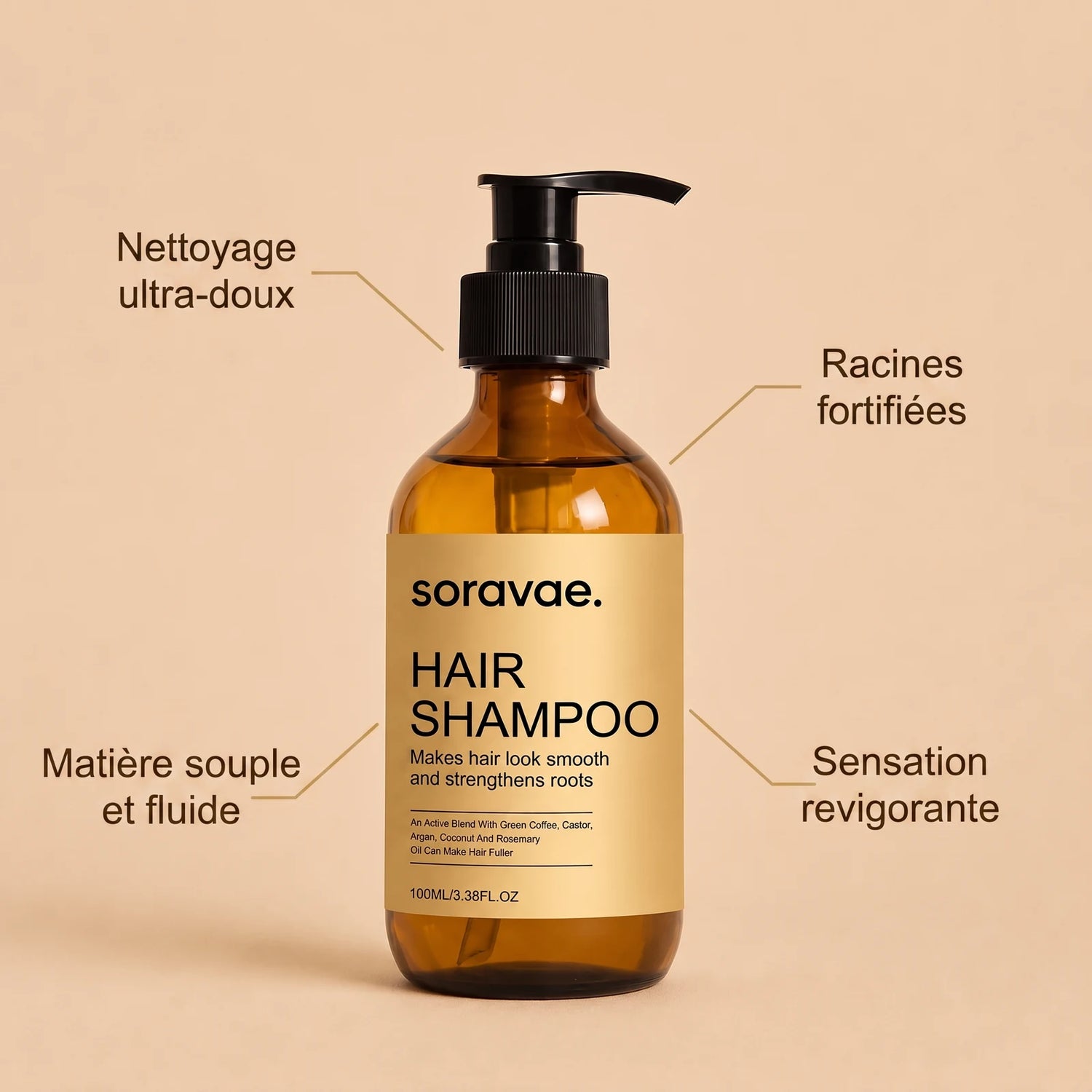 Shampooing Botanique Fortifiant au Café Vert & Romarin — results