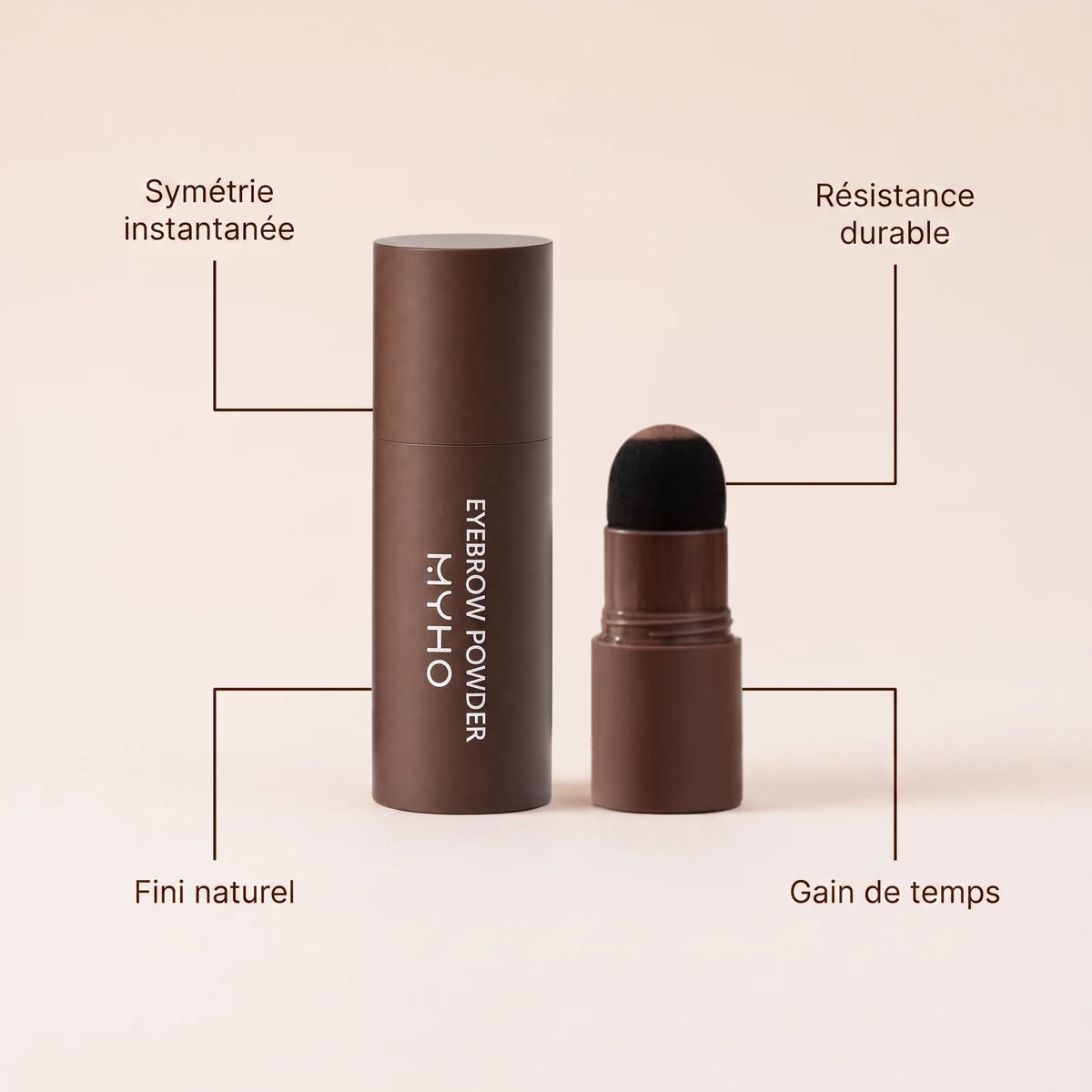 Poudre à Sourcils Imperméable, résultats