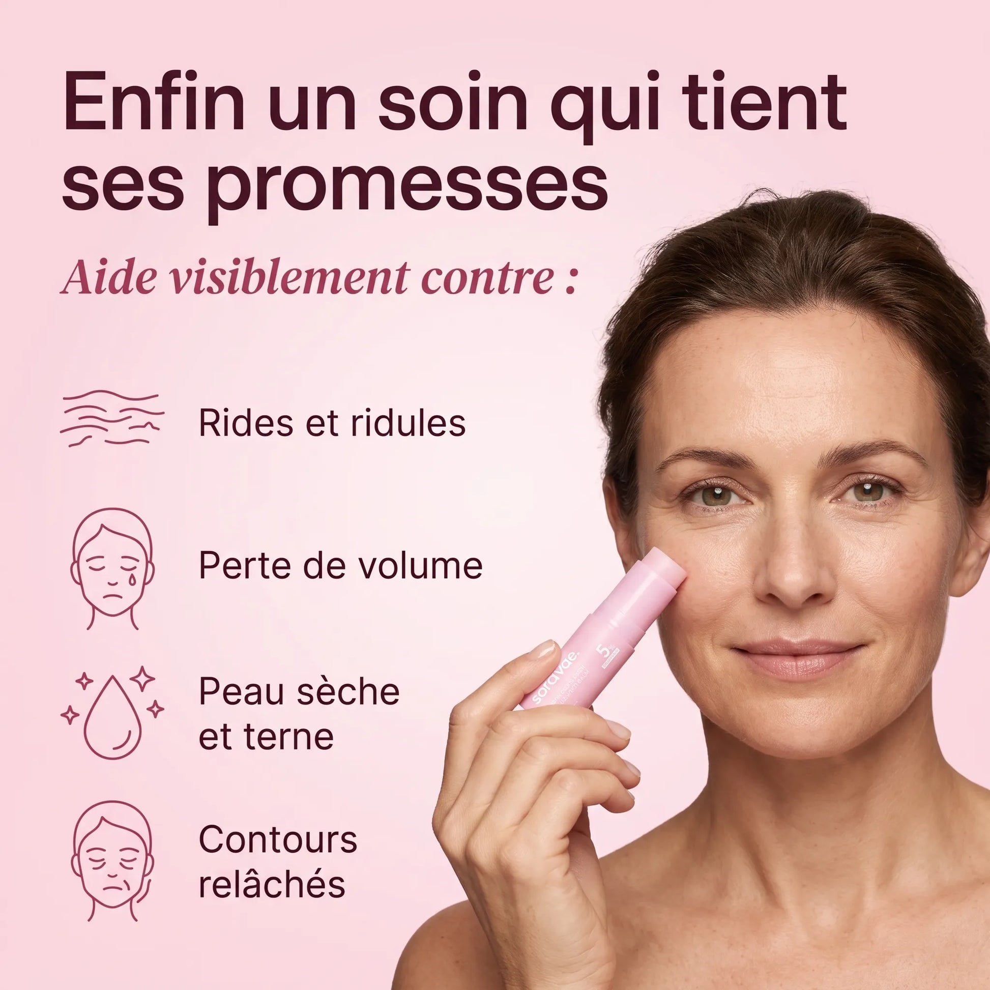 Soravae | Stick Soin Anti-Âge Repulpant au Bio-Collagène
