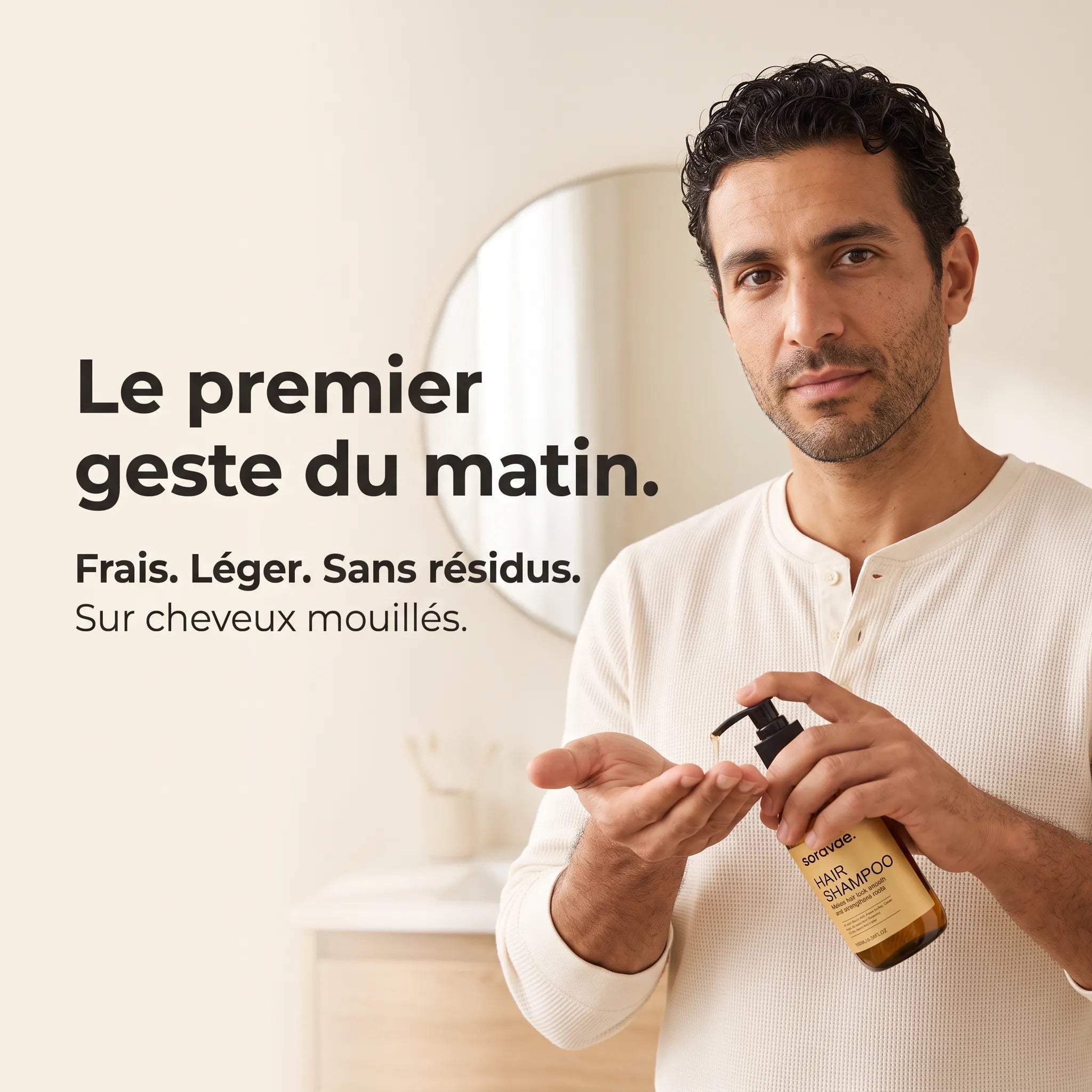 Soravae Vitalité | Shampooing Botanique Fortifiant