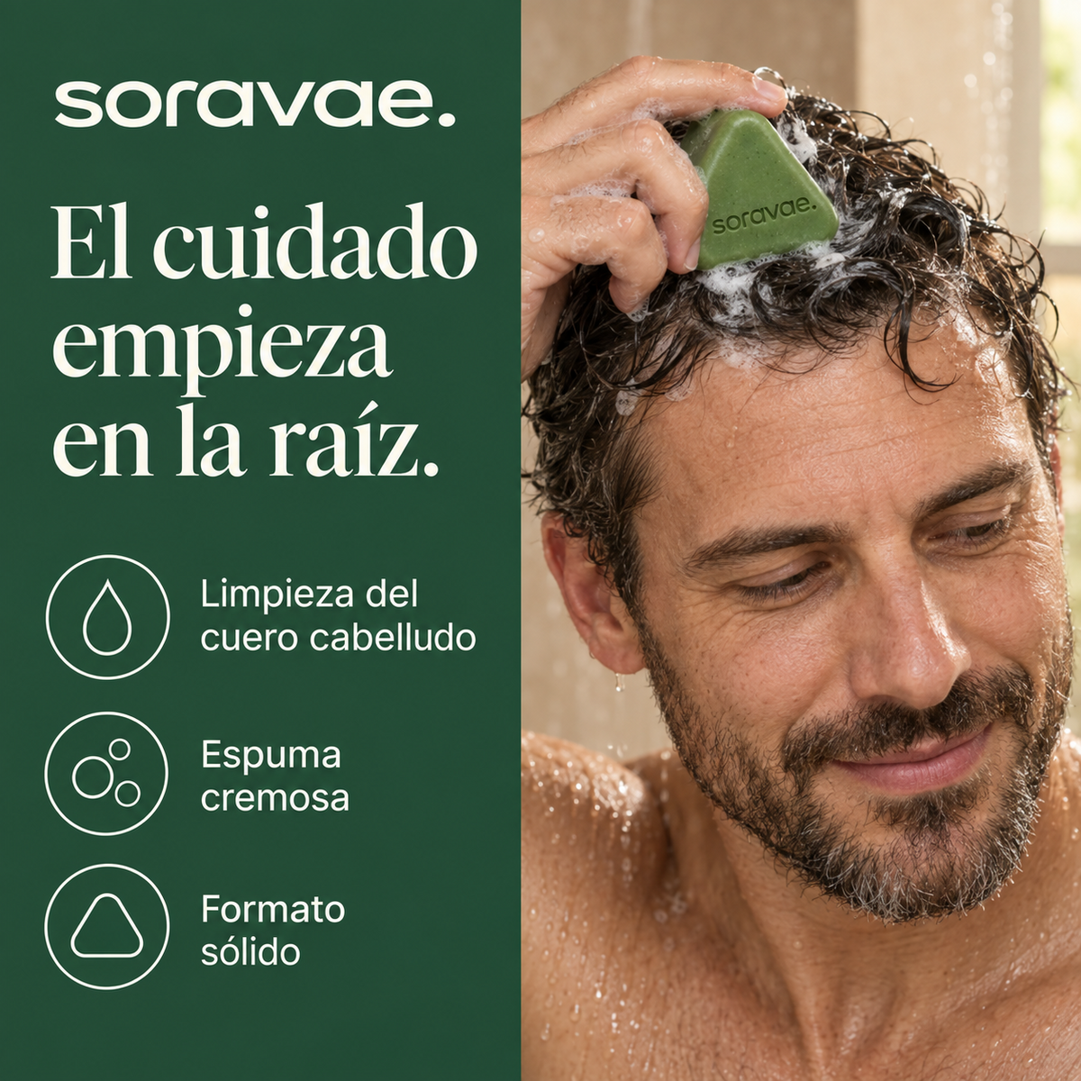 Soravae | Barra Revitalizante Concentrada para el Cuero Cabelludo