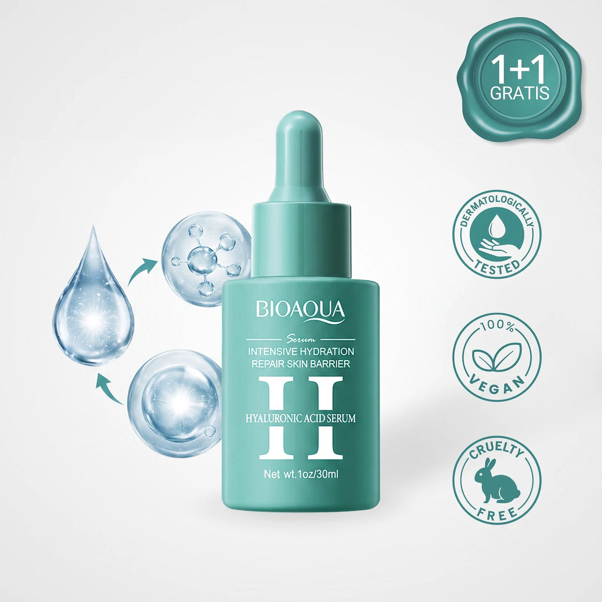 Sérum Hydratant Intensif à l'Acide Hyaluronique — 1