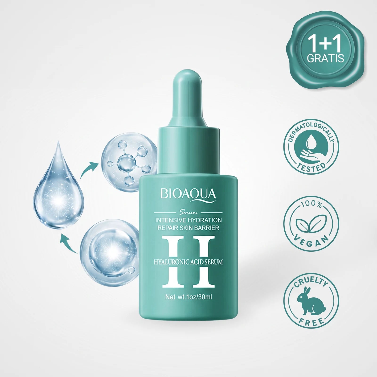 Sérum Hydratant Intensif à l'Acide Hyaluronique — 1