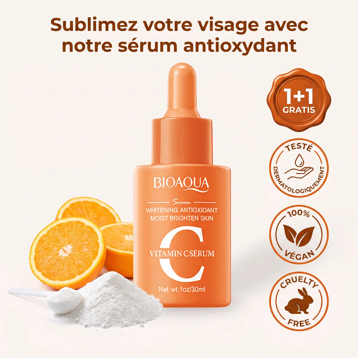 Sérum Éclat Antioxydant à la Vitamine C — 1