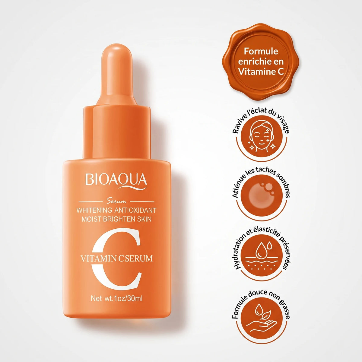 Sérum Éclaircissant Anti-oxydant à la Vitamine C — 1