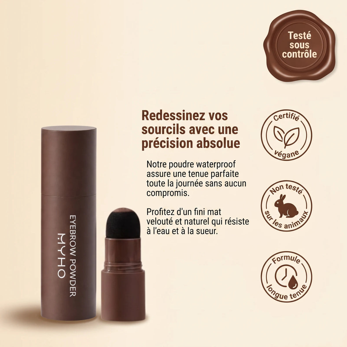 Poudre à Sourcils Imperméable Haze — 1