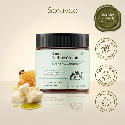 Crema Hidratante Facial y Corporal de Sebo de Res — 1