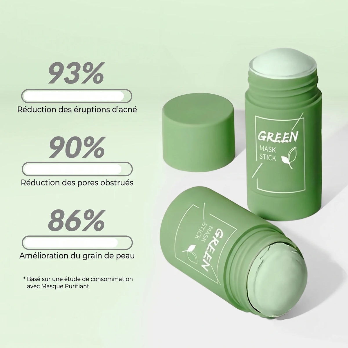 Masque Purifiant au Thé Vert en Stick — 4