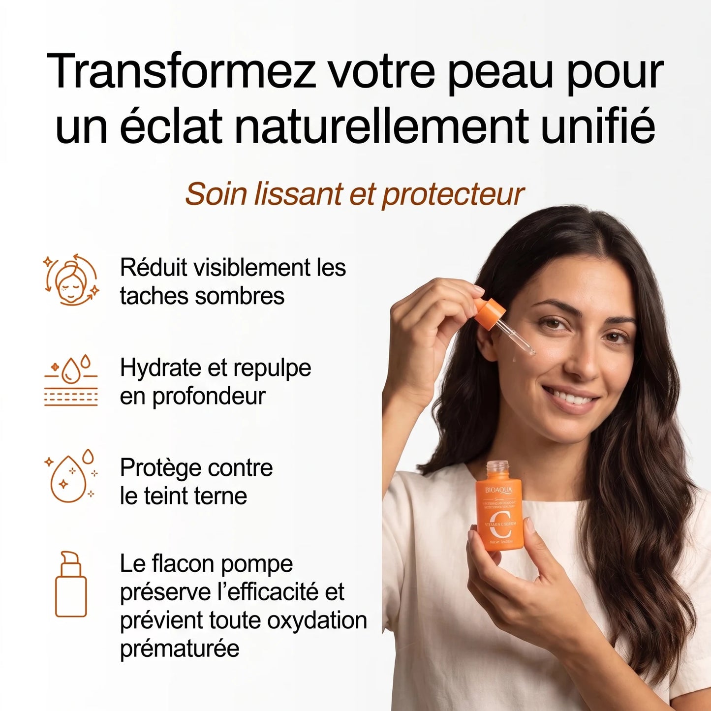 Sérum Éclaircissant Anti-oxydant à la Vitamine C — 3