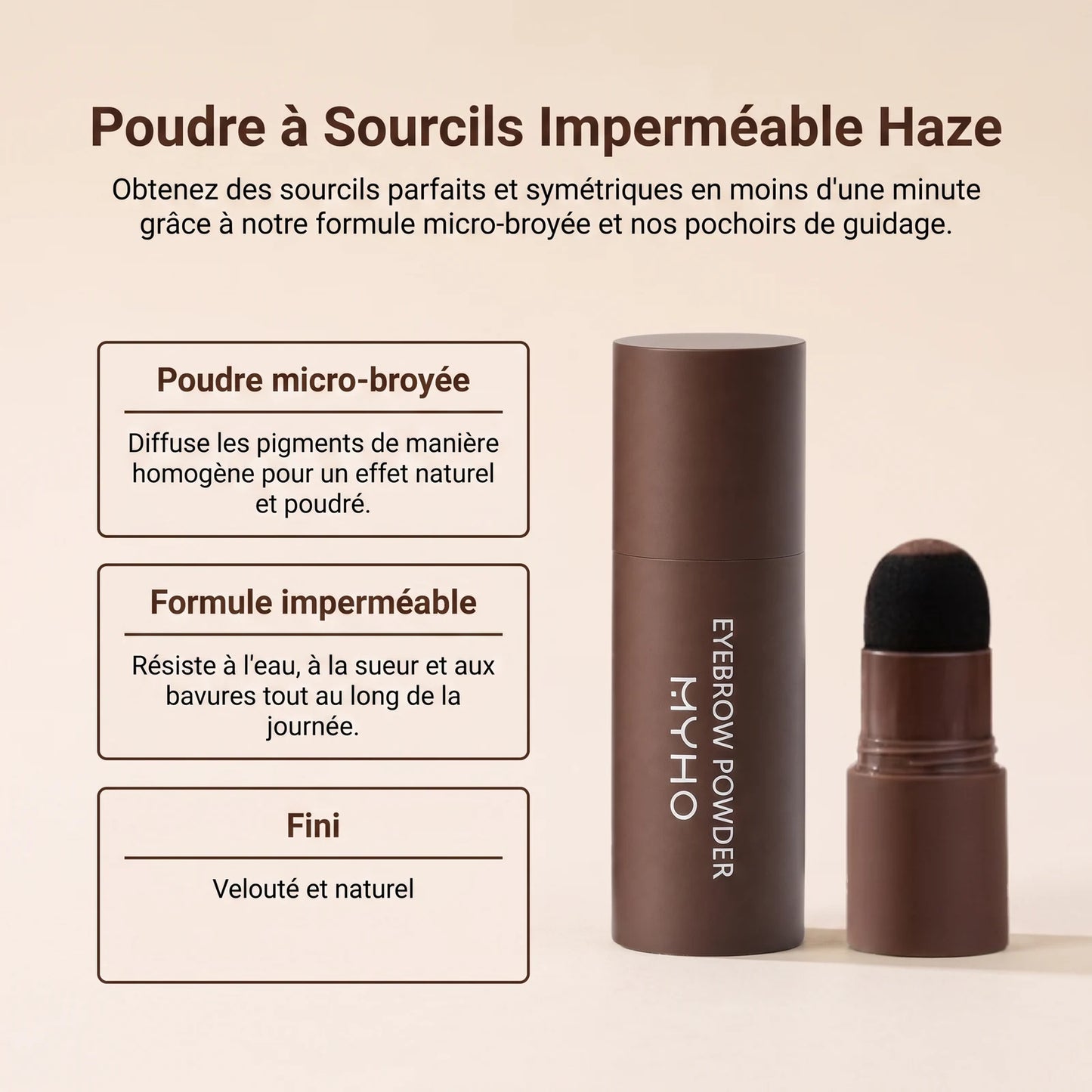Poudre à Sourcils Imperméable Haze — 4