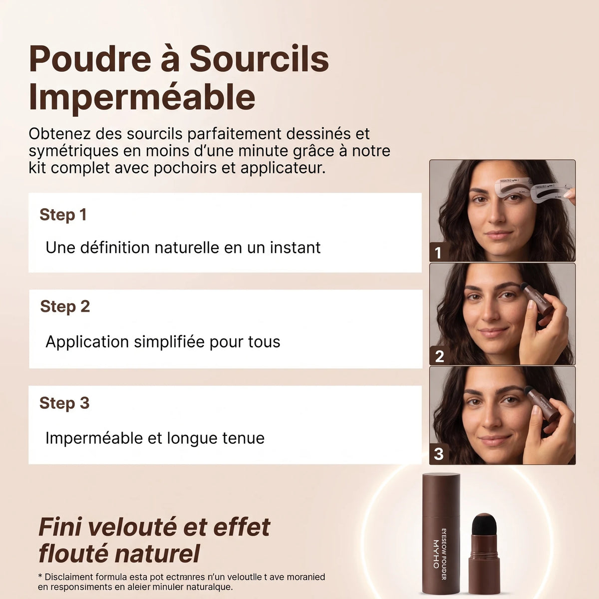 Poudre à Sourcils Imperméable — 4