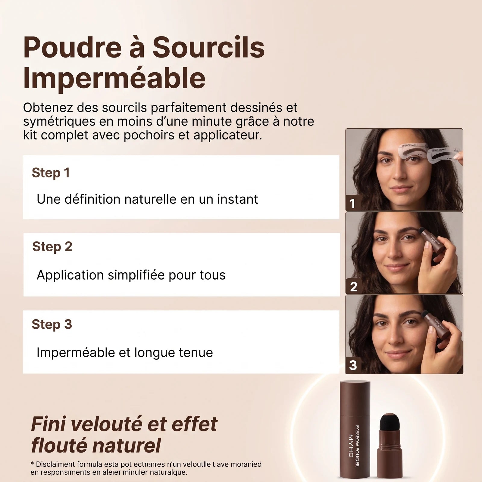 Poudre à Sourcils Imperméable — 4