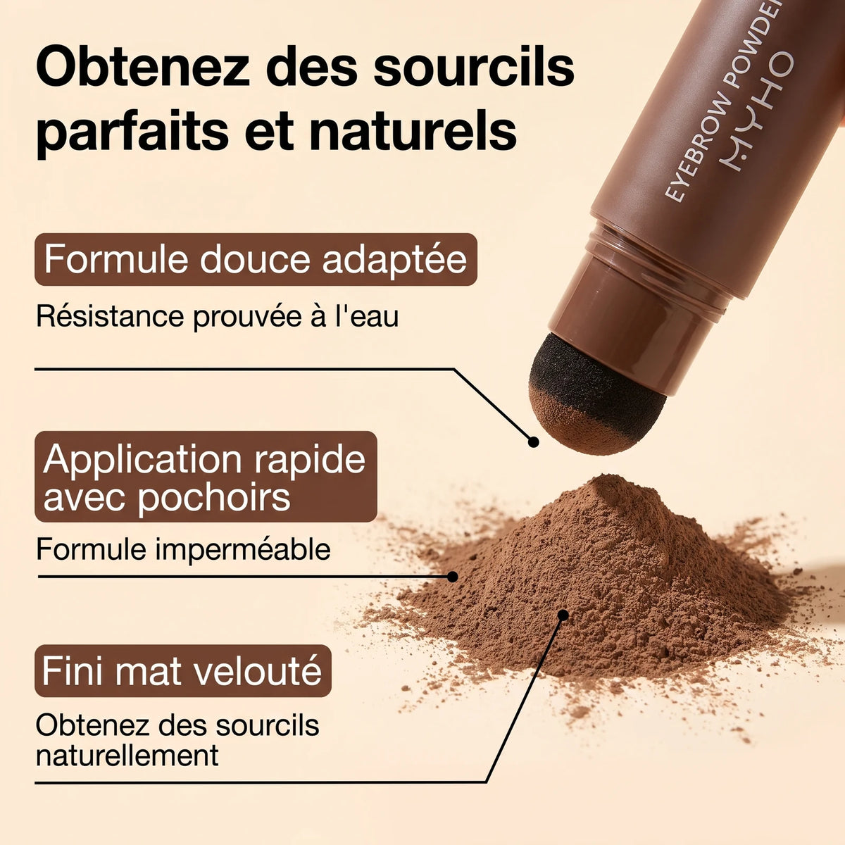 Poudre à Sourcils Imperméable Haze — 4