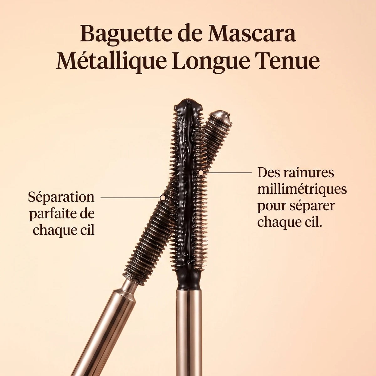 Baguette de Mascara Métallique Longue Tenue — 6