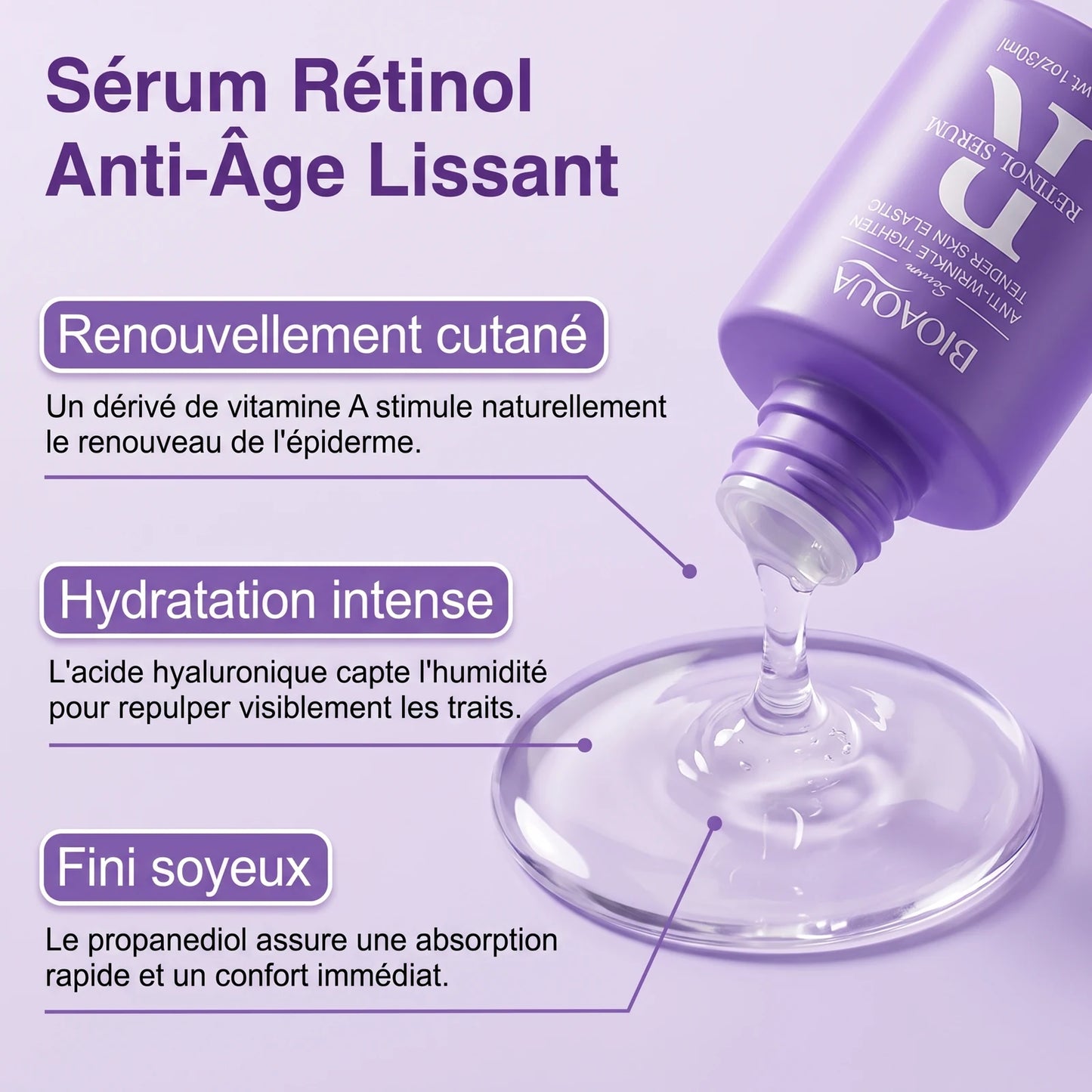 Sérum Rétinol Anti-Âge Lissant — 6