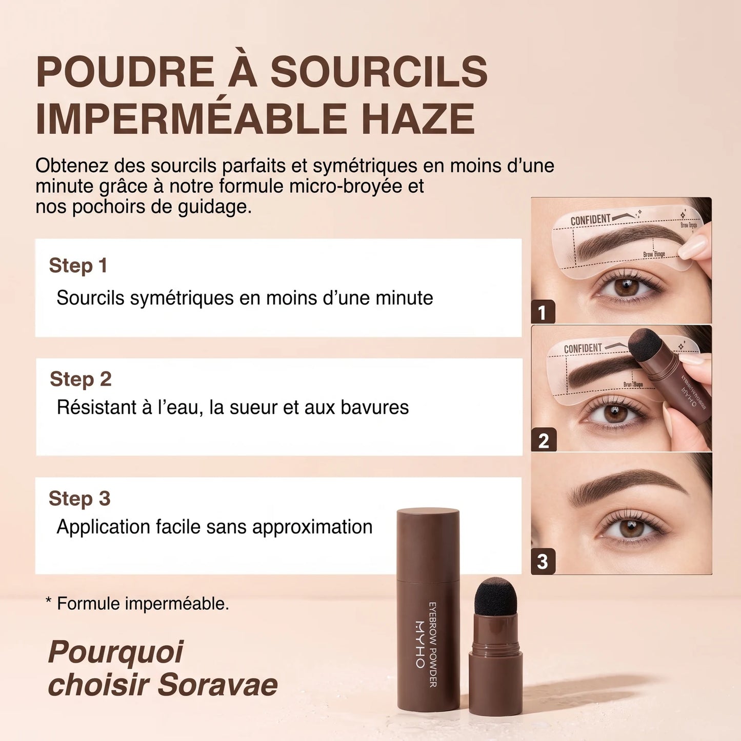 Poudre à Sourcils Imperméable Haze — 5