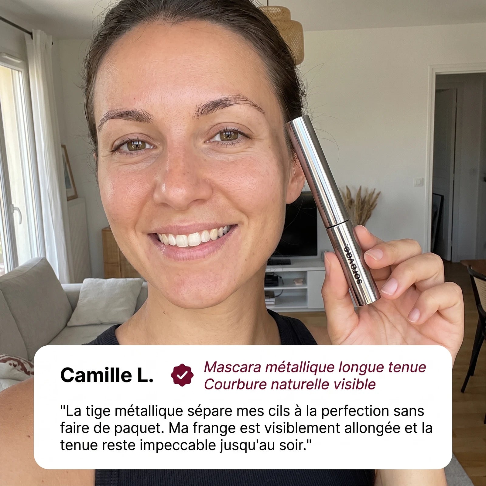 Baguette de Mascara Métallique Longue Tenue — 5