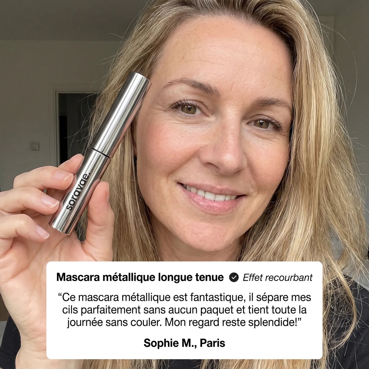 Baguette de Mascara Métallique Longue Tenue — 5