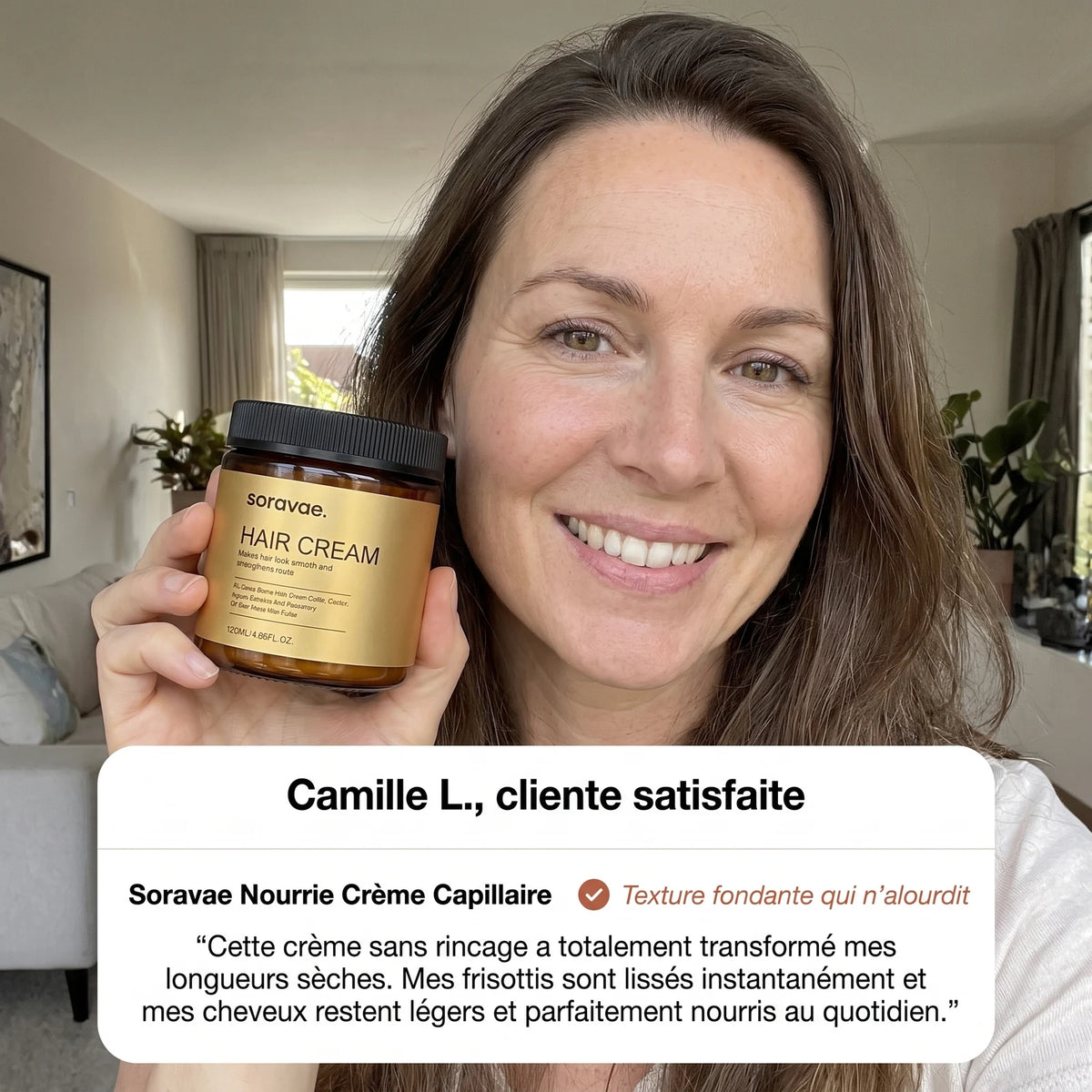 Crème Capillaire Nourrissante au Café Vert et Huiles Botaniques — 5