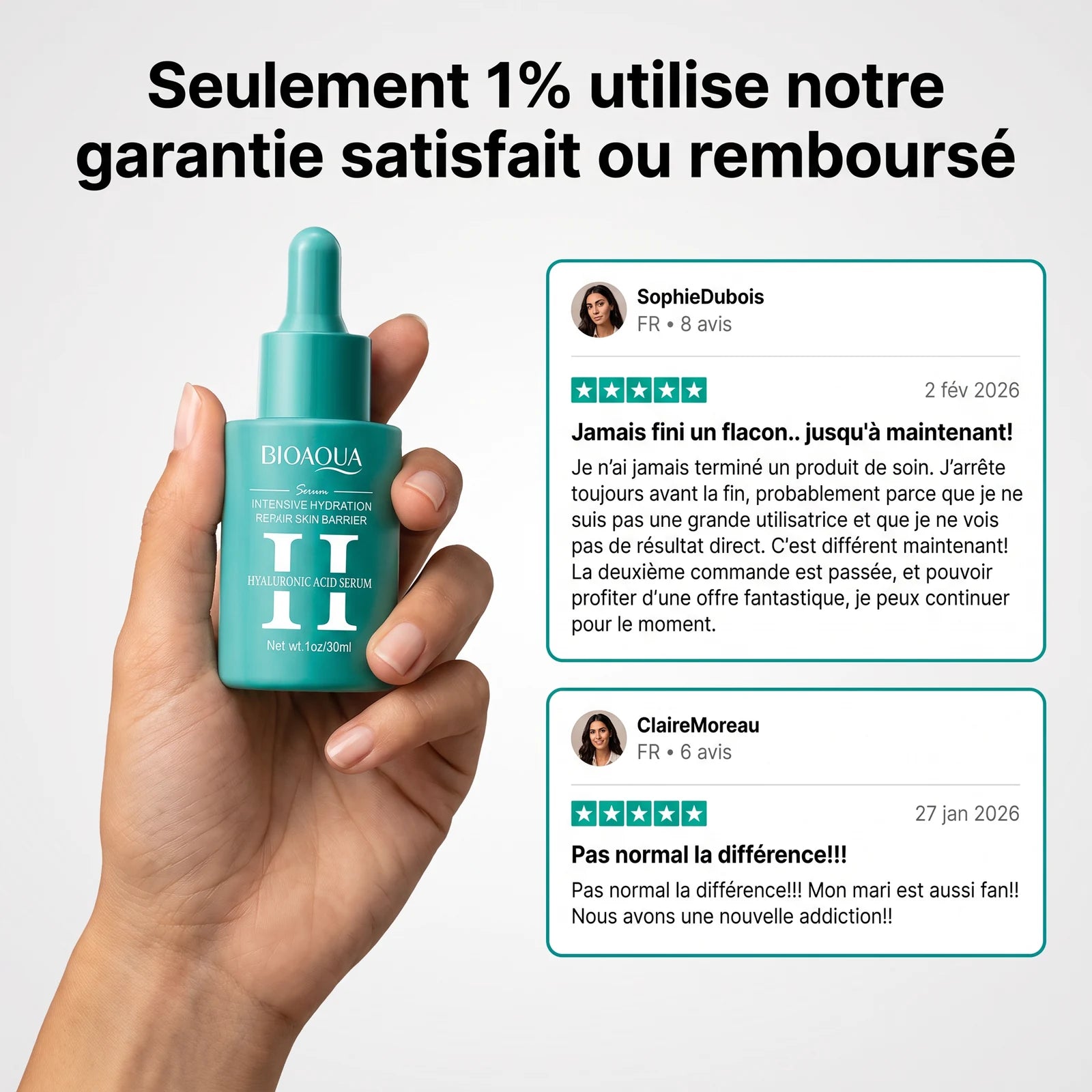 Sérum Hydratant Intensif à l'Acide Hyaluronique — 6