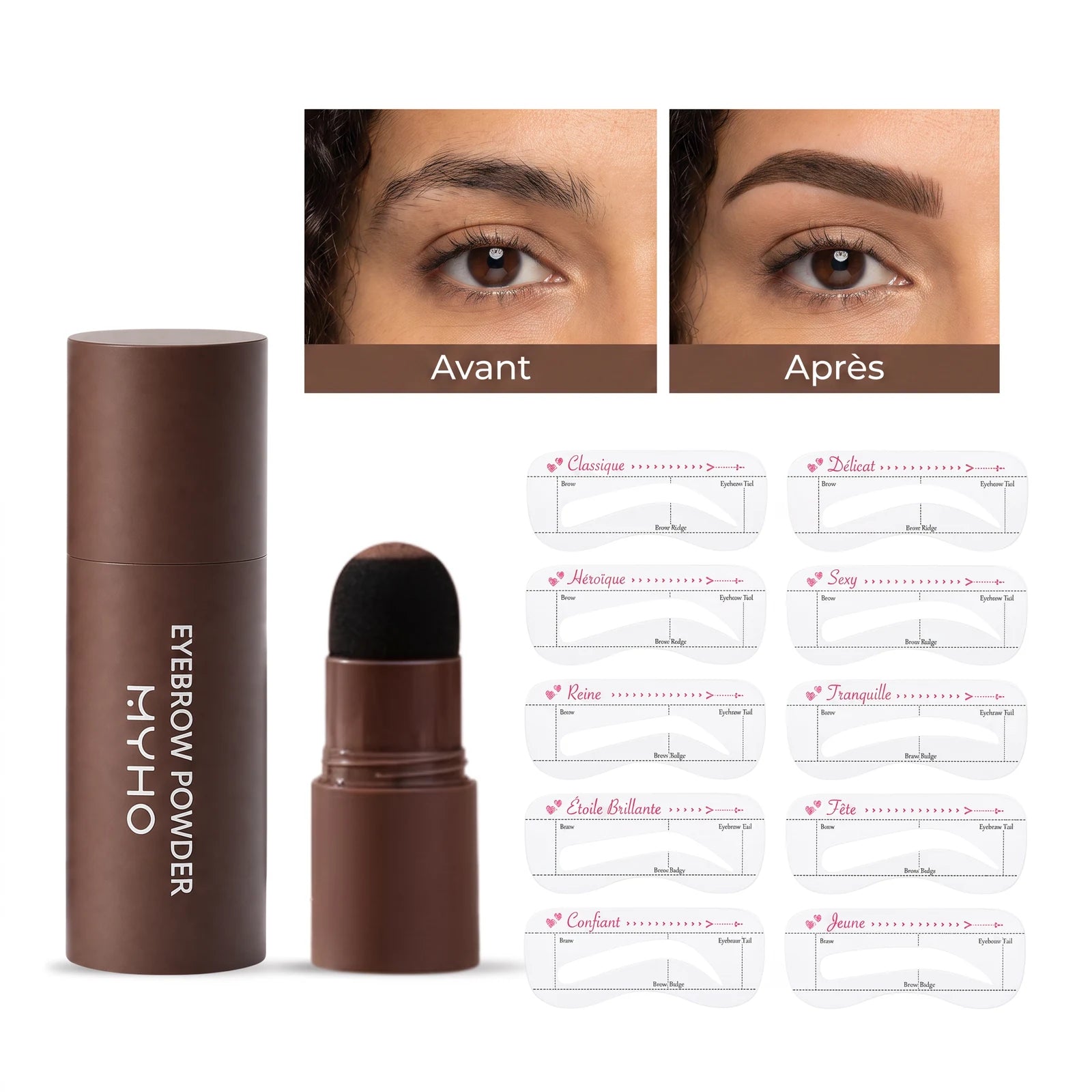 Poudre à Sourcils Imperméable Effet Velours — 6