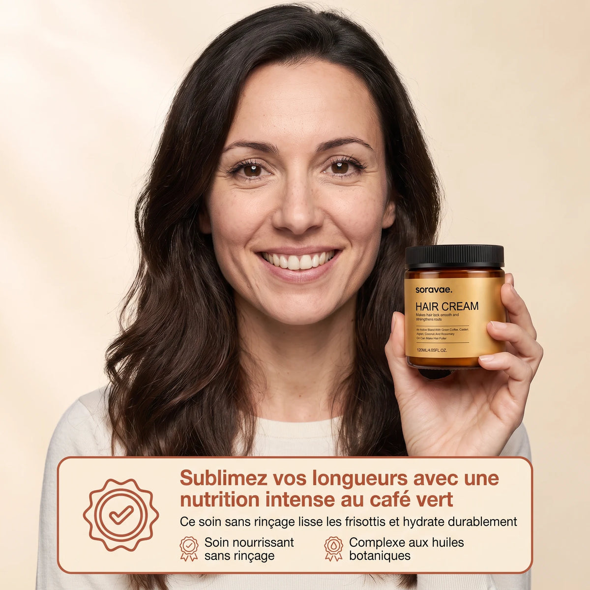Crème Capillaire Nourrissante au Café Vert et Huiles Botaniques — 7