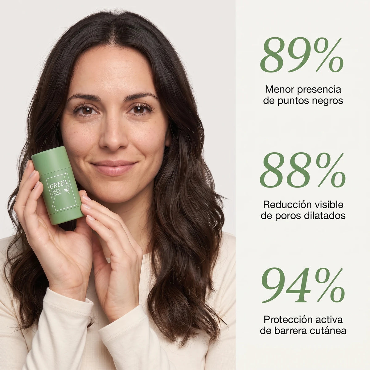 Barra Purificante Facial de Arcilla y Té Verde — 8