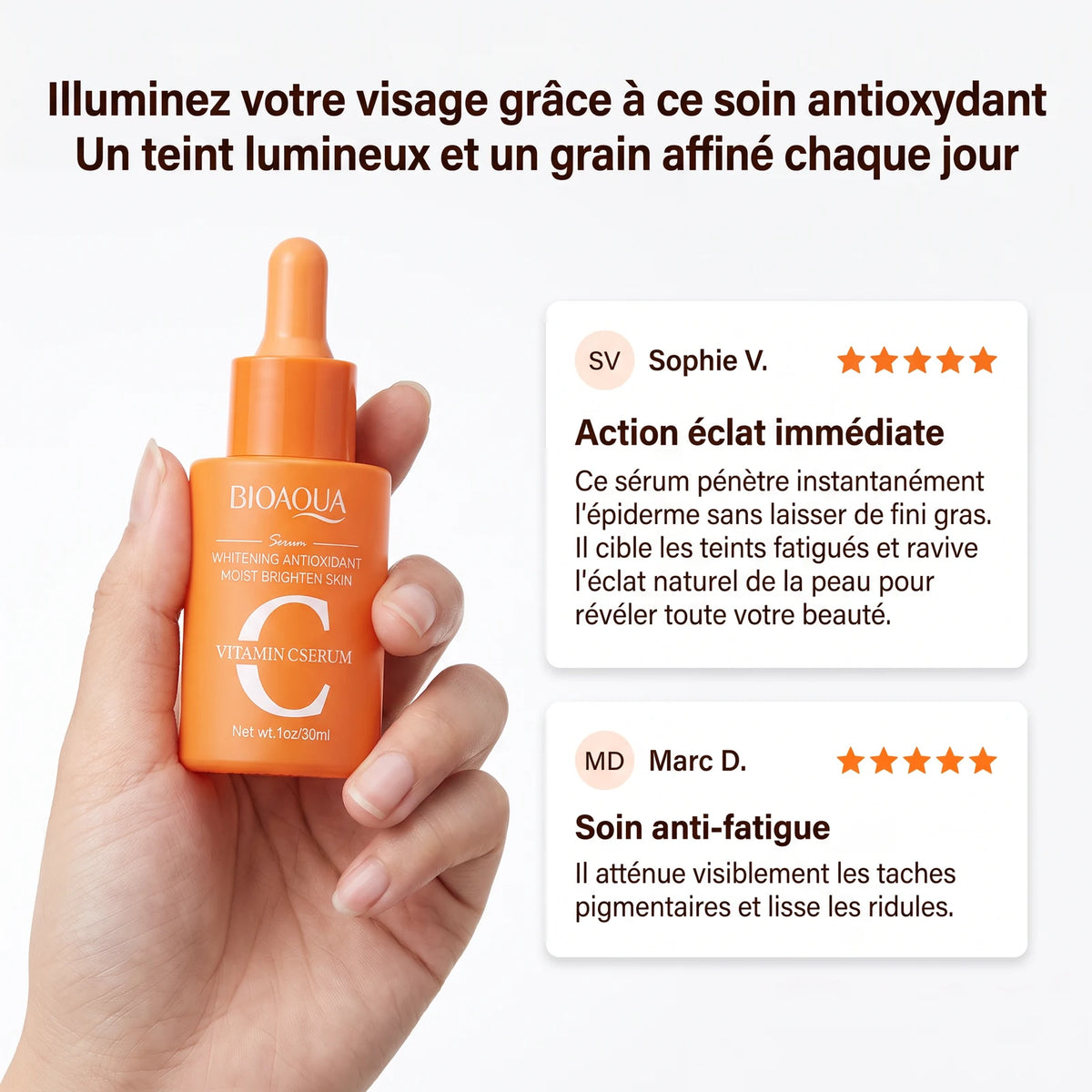 Sérum Éclat Antioxydant à la Vitamine C — 9