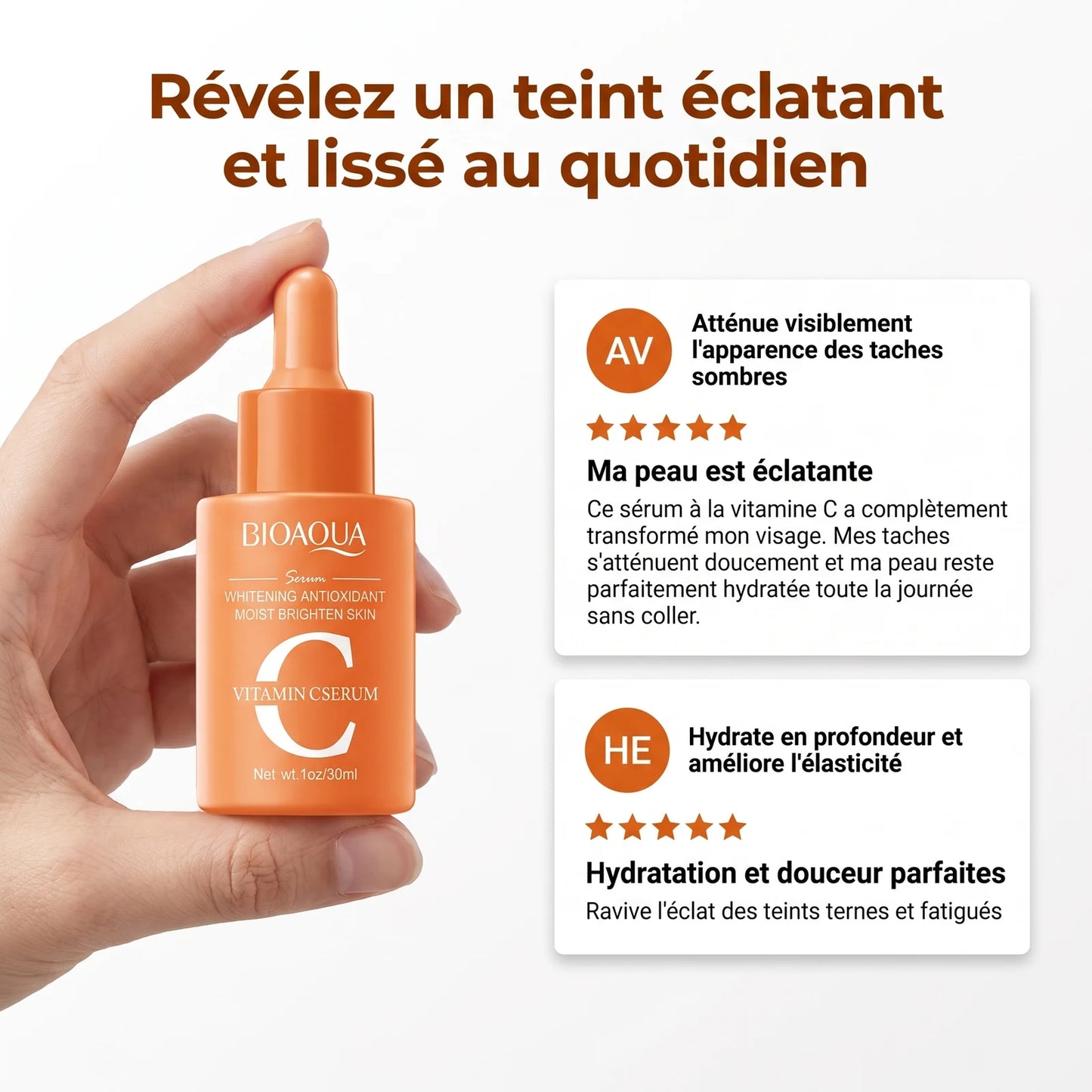 Sérum Éclaircissant Anti-oxydant à la Vitamine C — 9