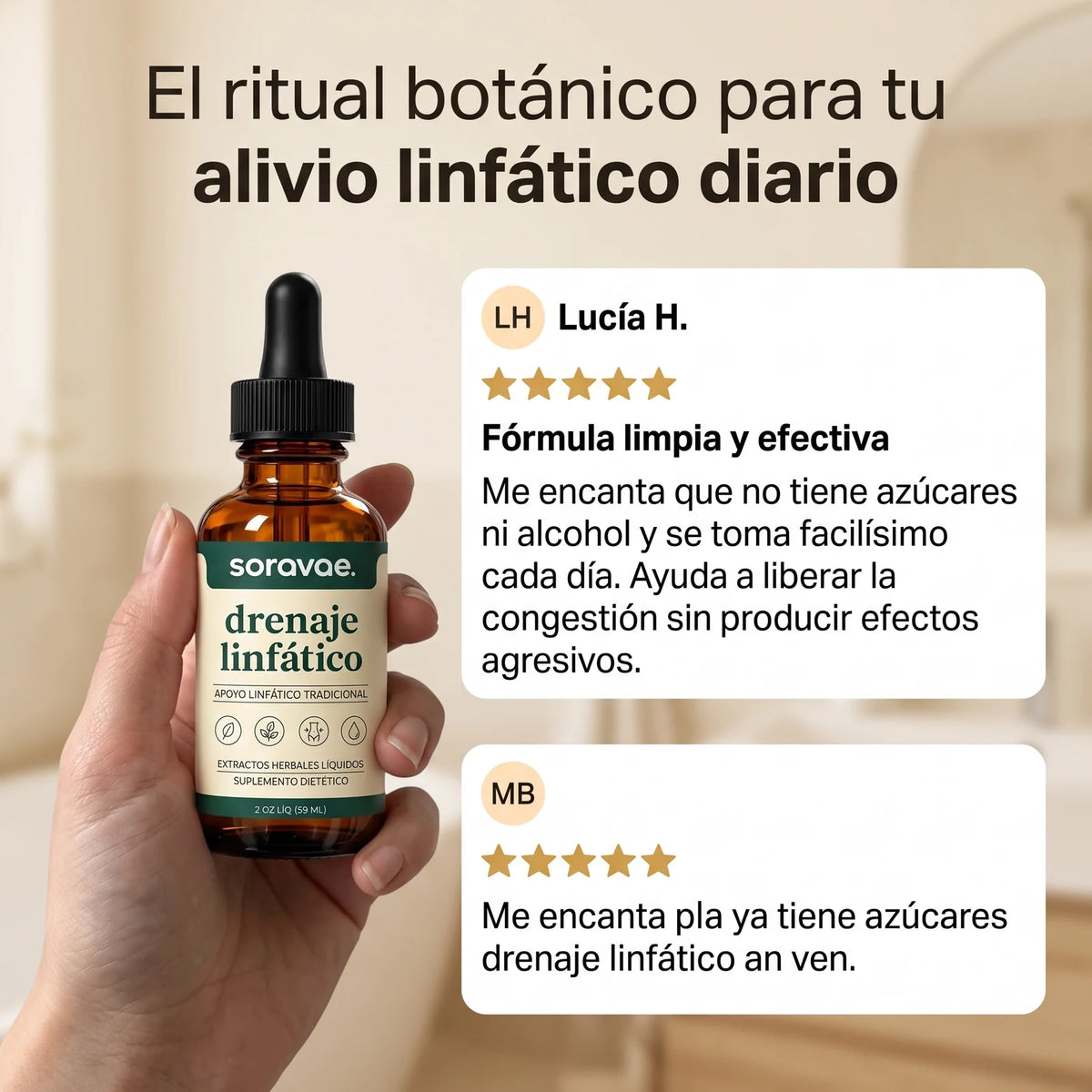 Gotas Botánicas para Alivio Linfático y Piernas Ligeras — 9