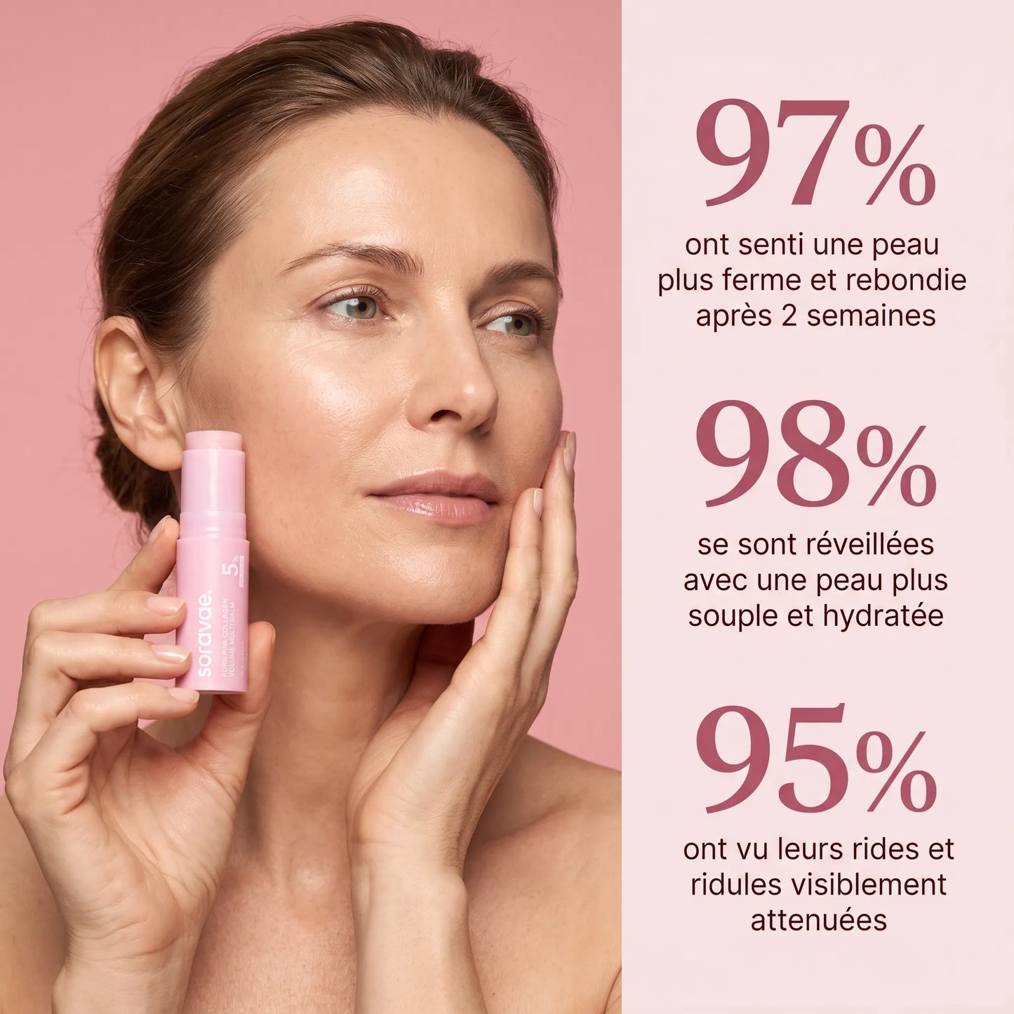 Soravae | Stick Soin Anti-Âge Repulpant au Bio-Collagène