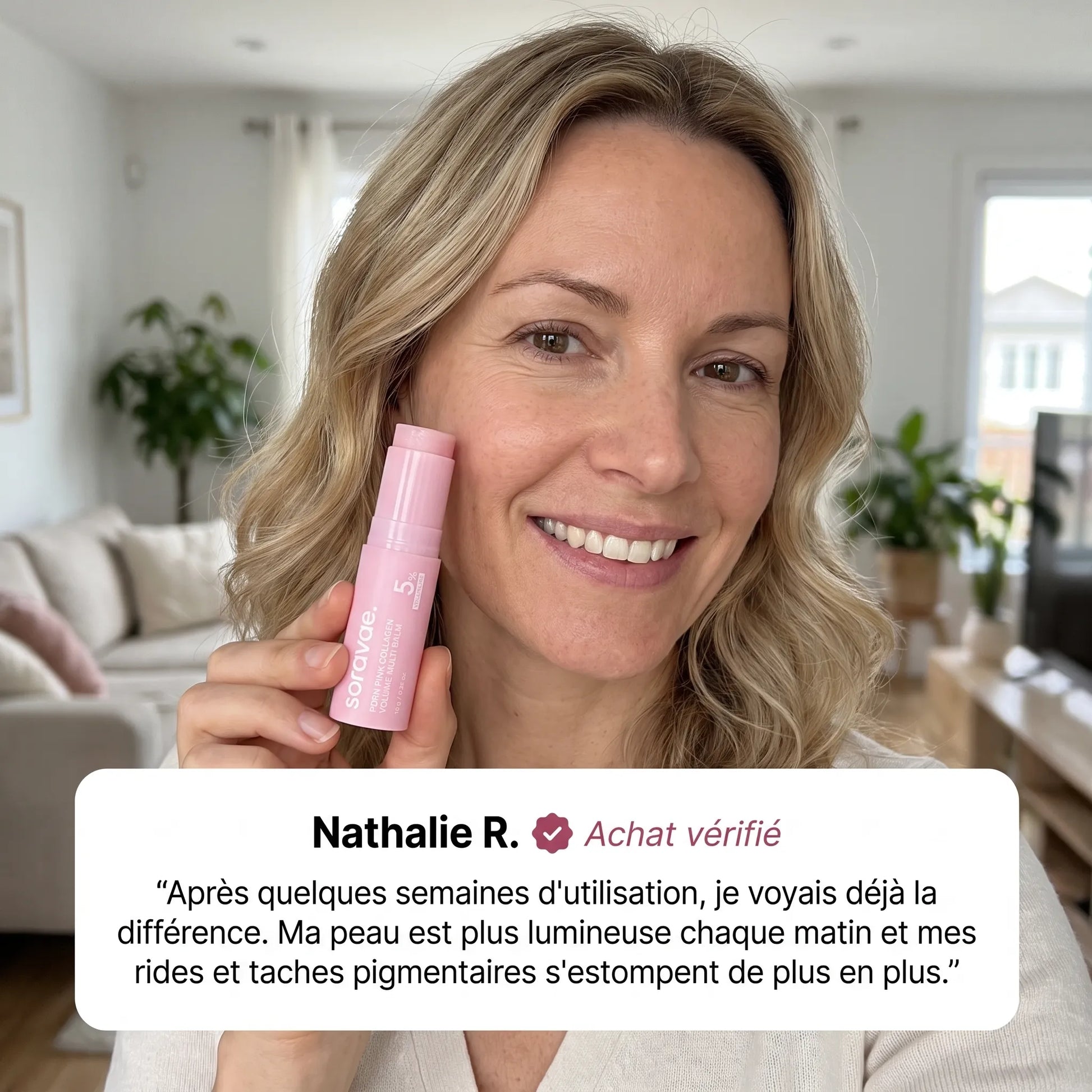 Soravae | Stick Soin Anti-Âge Repulpant au Bio-Collagène